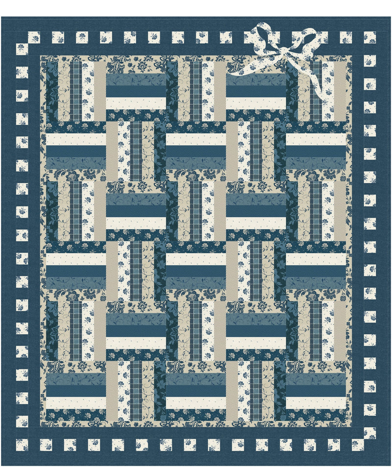 Fairfield Ribbons Downloadable PDF Quilt Pattern