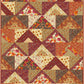 Fall Colors Downloadable PDF Quilt Pattern