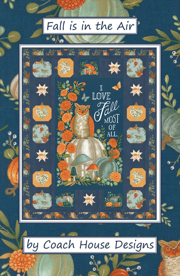 Fall is in the Air Downloadable PDF Quilt Pattern (Pre-Order)