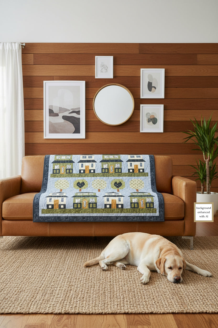 Family Neighborhood Quilt Pattern