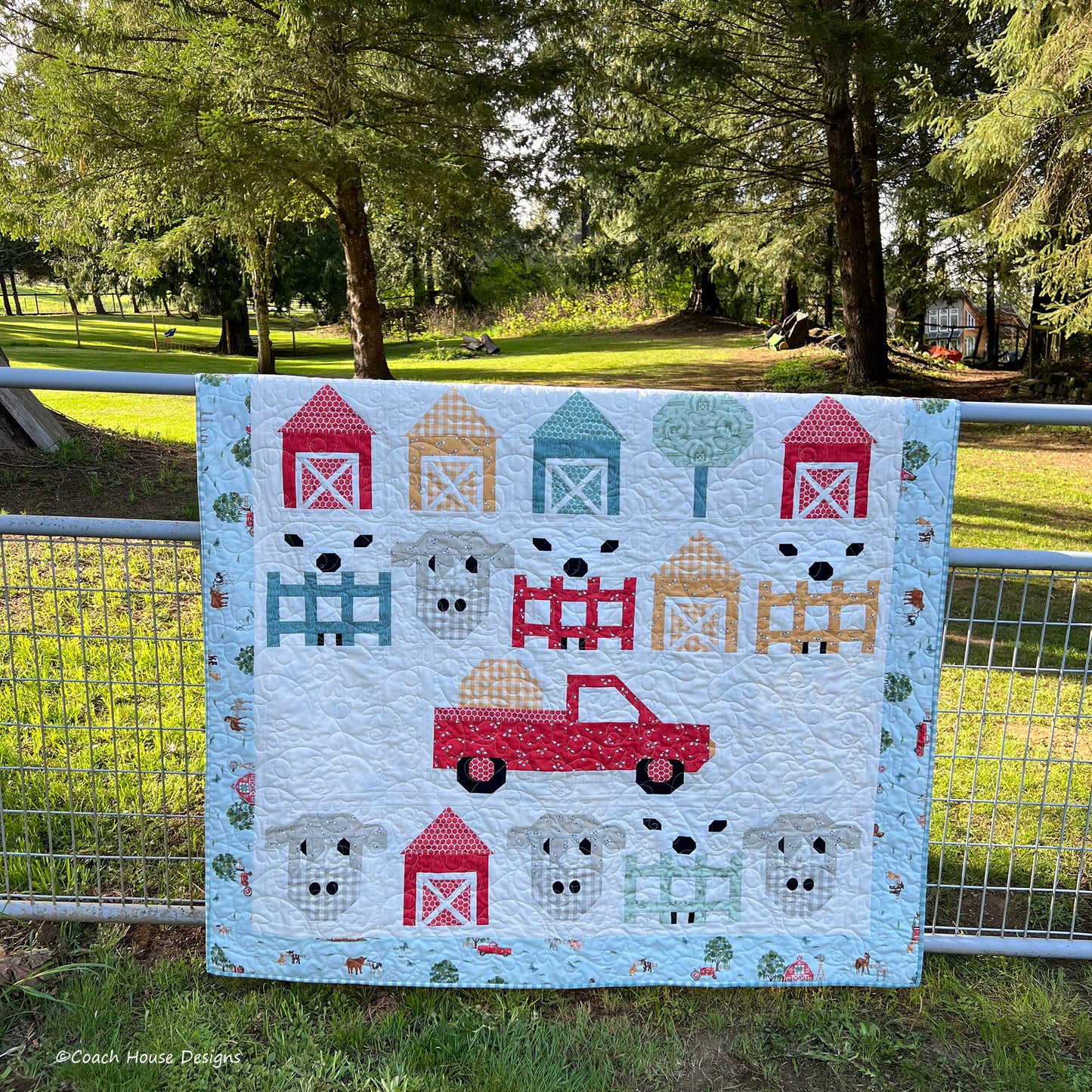 Farm Life Downloadable PDF Quilt Pattern