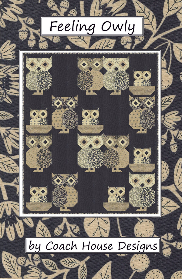 Feeling Owly Downloadable PDF Quilt Pattern (Pre-Order)