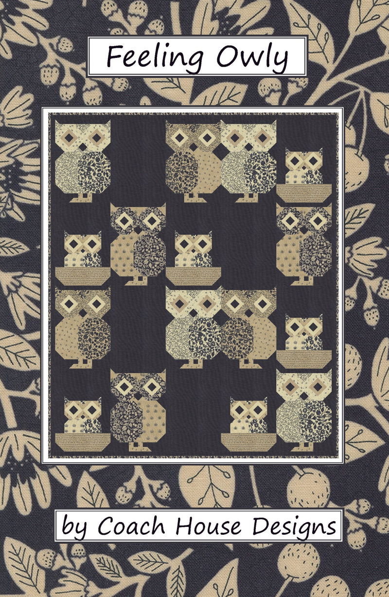 Feeling Owly Downloadable PDF Quilt Pattern