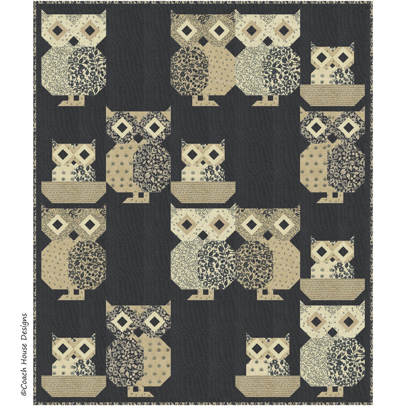 Feeling Owly Downloadable PDF Quilt Pattern