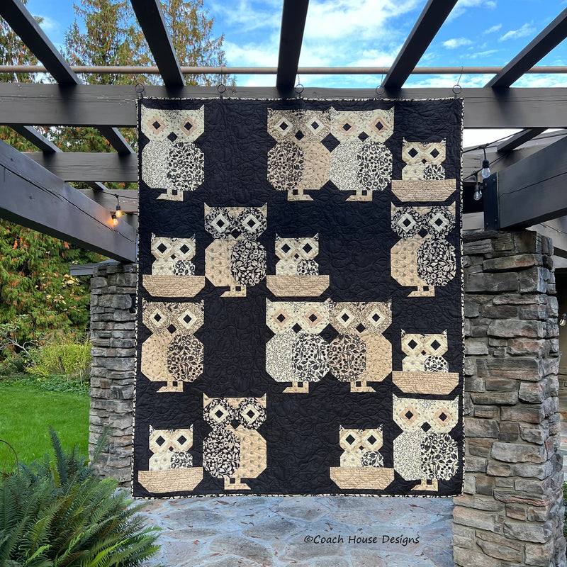 Feeling Owly Downloadable PDF Quilt Pattern