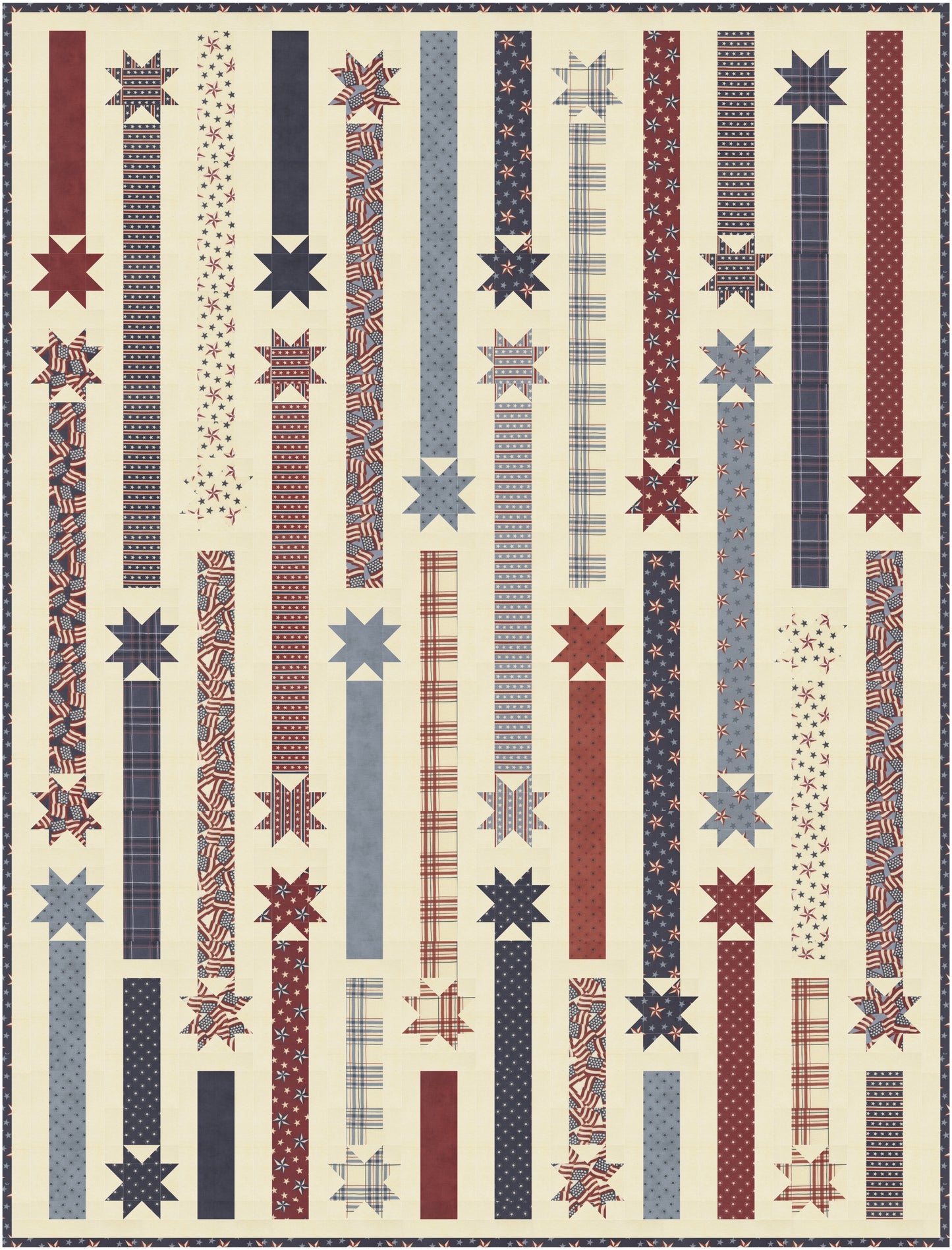 Fireworks Downloadable PDF Quilt Pattern (Pre-Order)