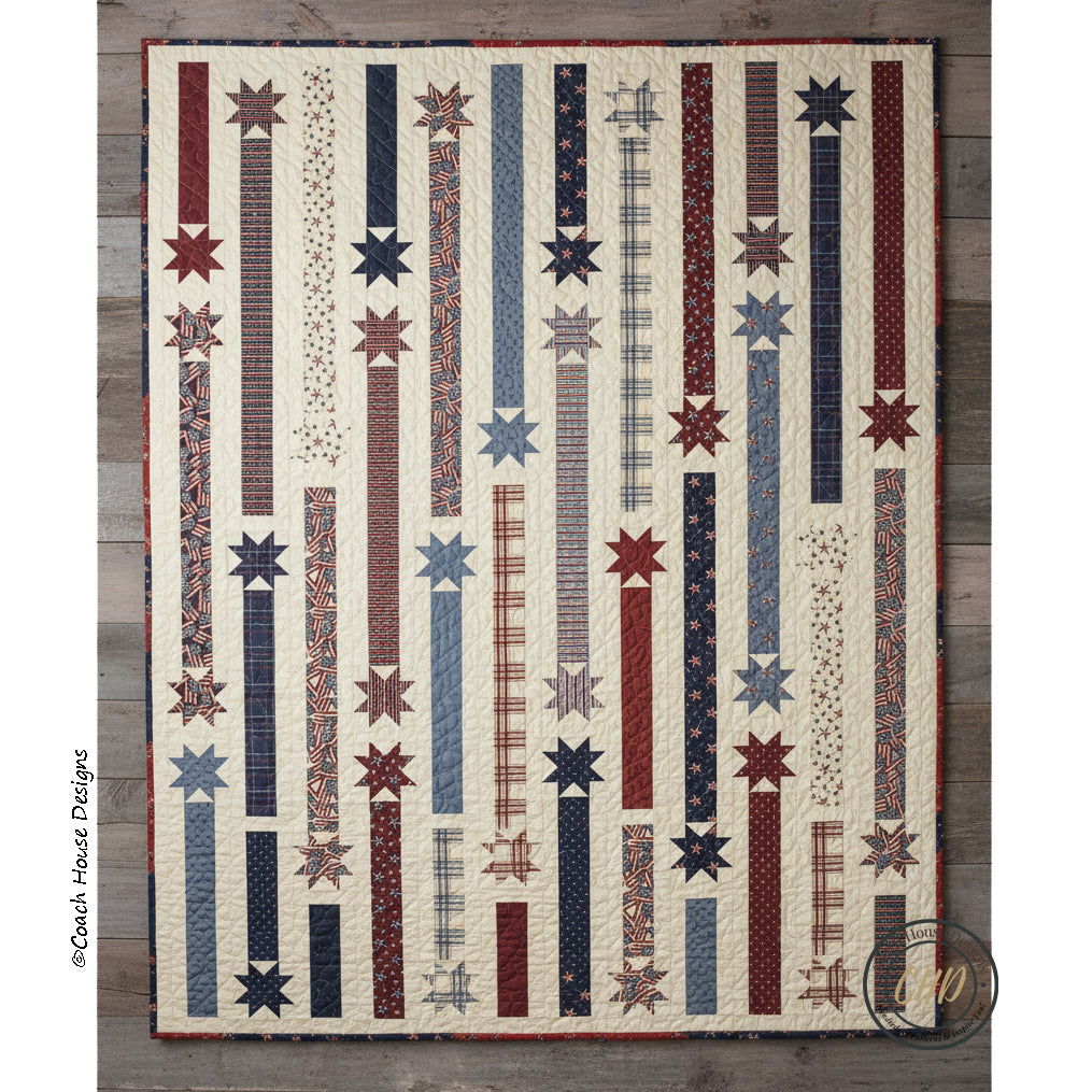 Fireworks Downloadable PDF Quilt Pattern