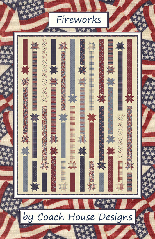 Fireworks Downloadable PDF Quilt Pattern (Pre-Order)