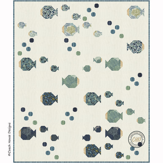 Fishies Lap Quilt Pattern (Pre-Order)