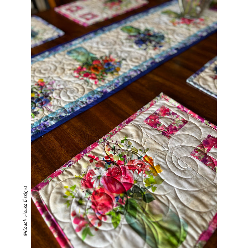 Flowers for Your Table Downloadable PDF Quilt Pattern