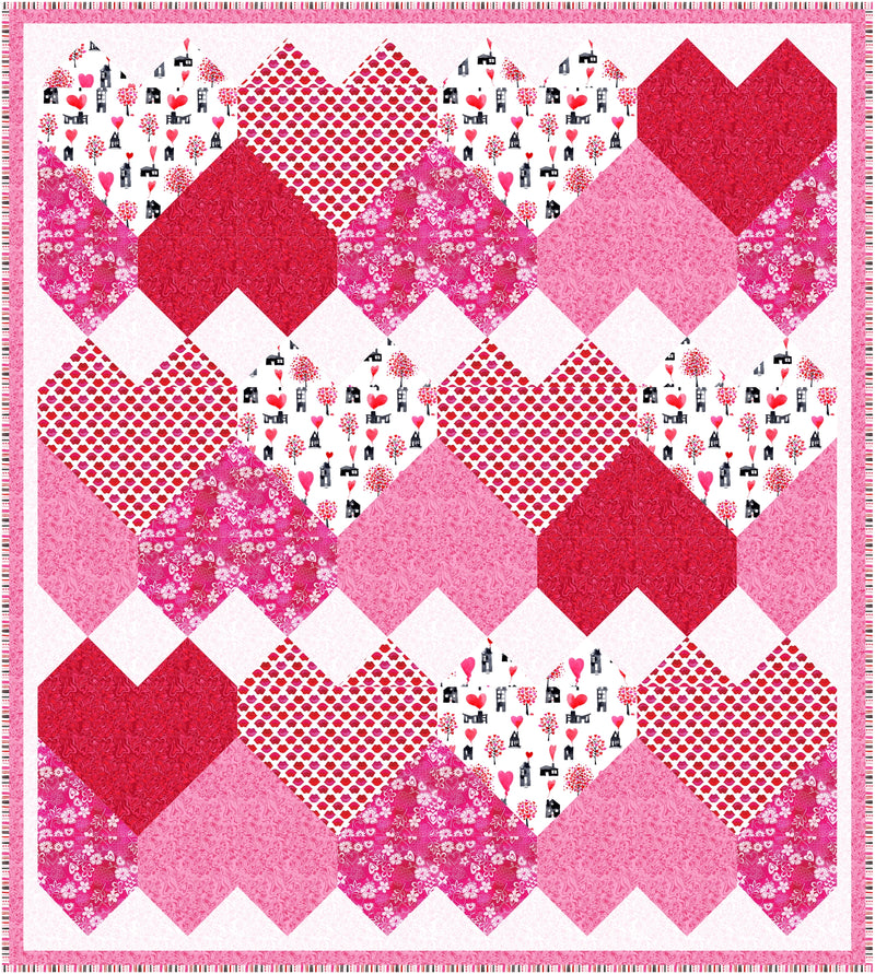 Forever Yours Downloadable PDF Quilt Pattern (Pre-Order)