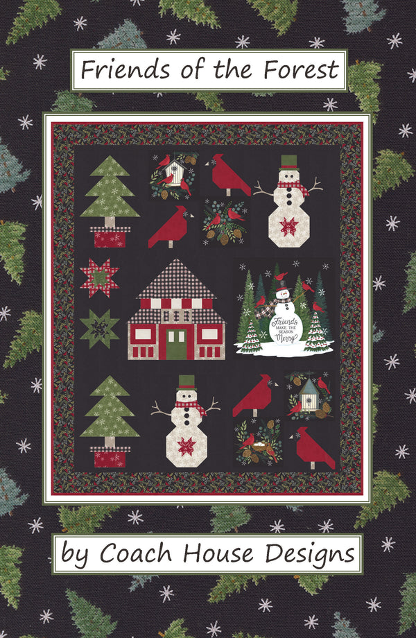 Friends of the Forest Downloadable PDF Quilt Pattern (Pre-Order)