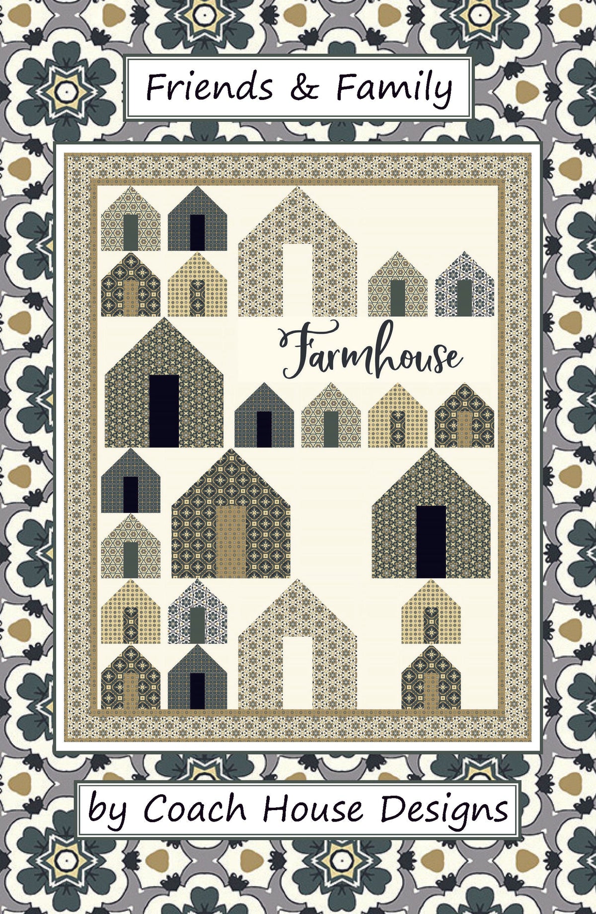 Friends Ip Panel Quilt Pattern Friends & Family Quilt Pattern – Coach House Designs US