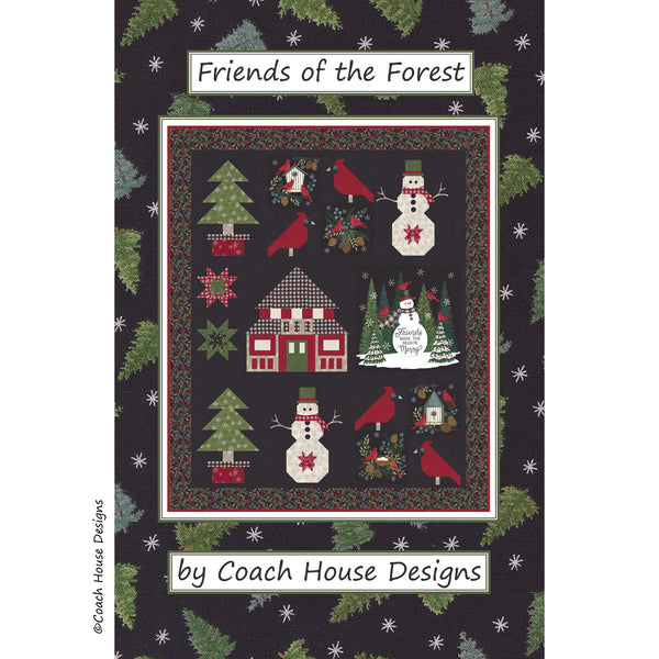 Friends of the Forest Quilt Pattern (Pre-Order)