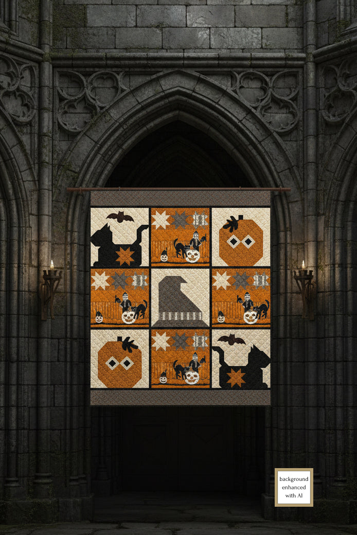 Hallow's Eve Quilt Pattern (Pre-Order)