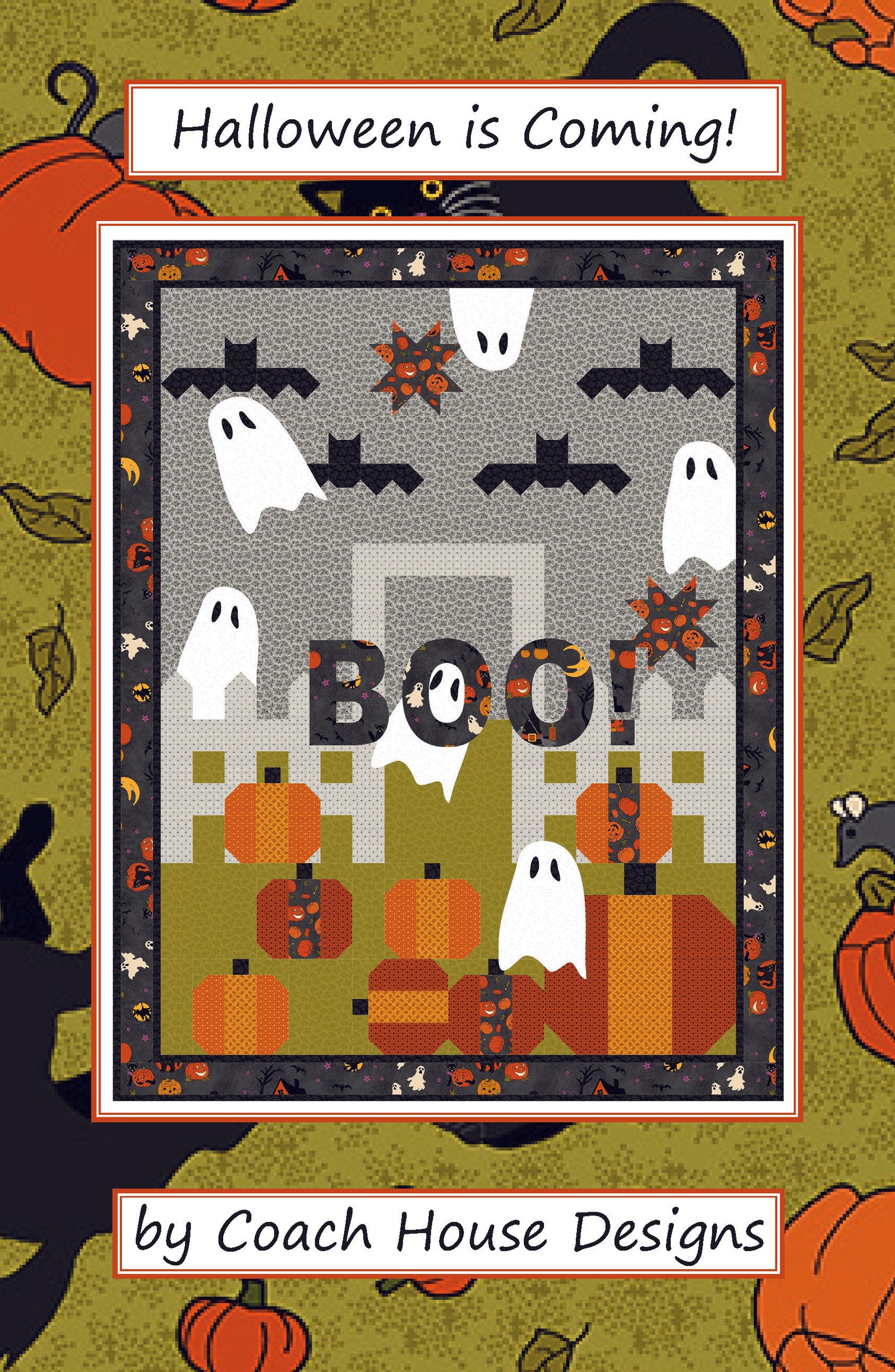 Halloween is Coming! Downloadable PDF Quilt Pattern – Coach House ...