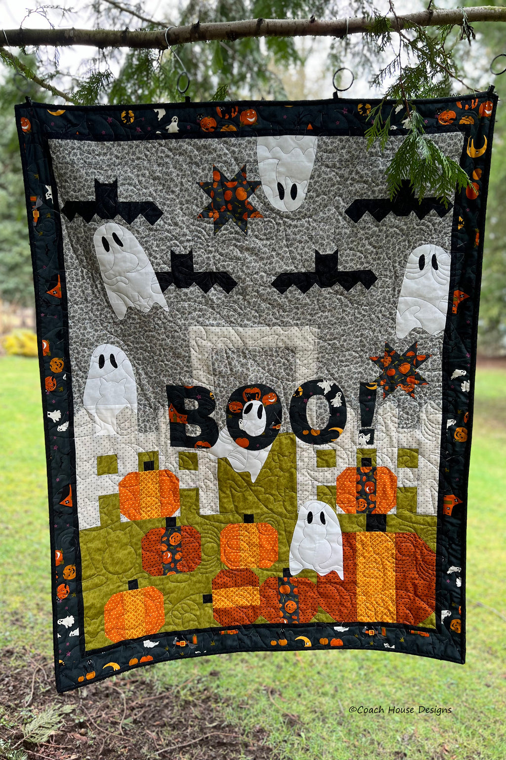 Halloween is Coming! Downloadable PDF Quilt Pattern β Coach House ...