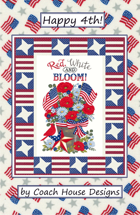 Happy 4th! Downloadable PDF Quilt Pattern