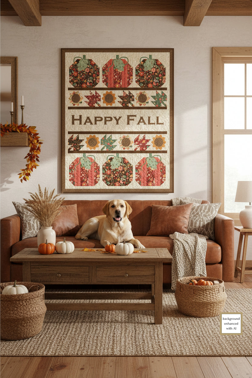 Happy Fall Again Quilt Pattern – Coach House Designs US