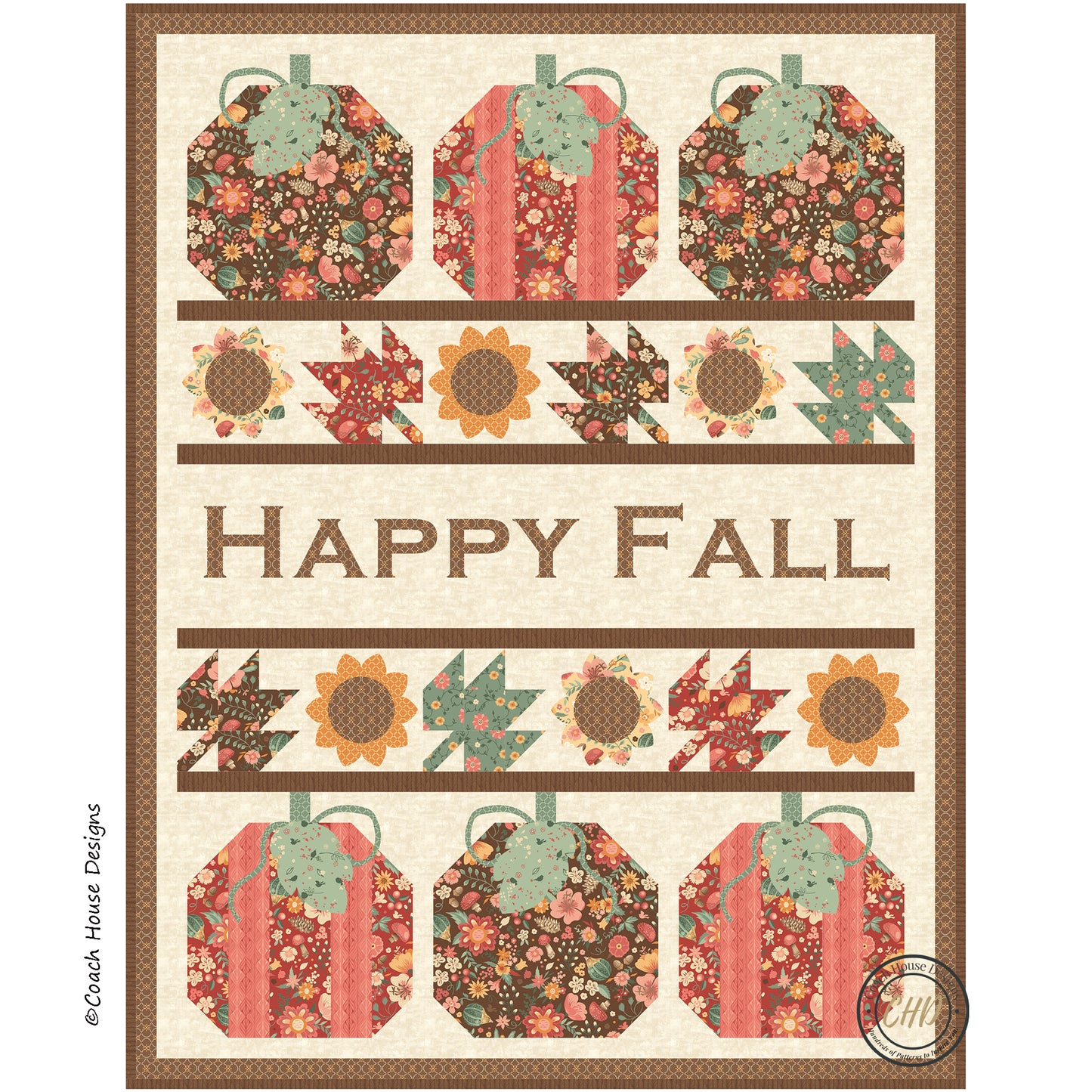 Happy Fall Again Downloadable PDF Quilt Pattern
