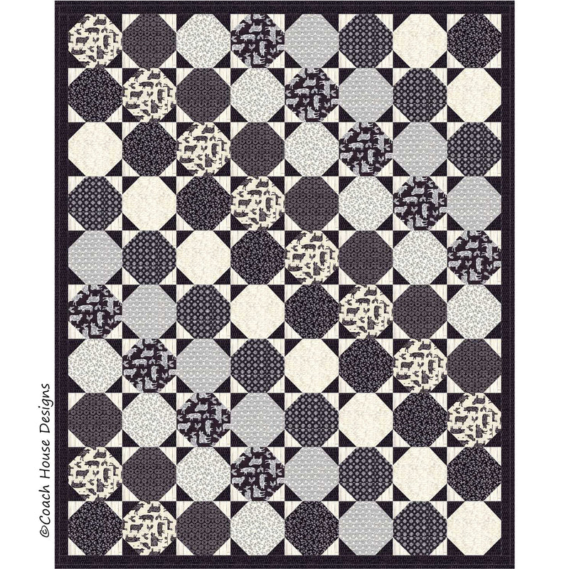 It’s Black & White Quilt Pattern