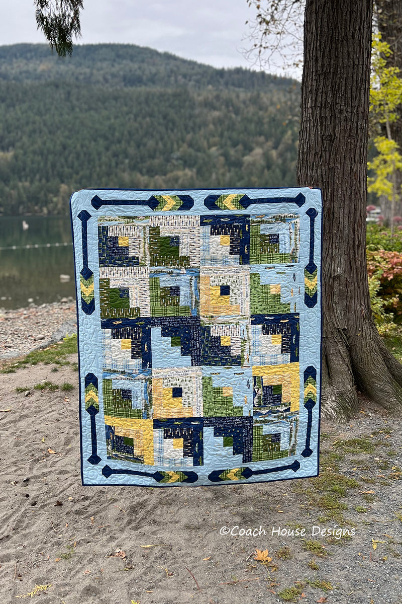 Lakeside Paddle Quilt Pattern (Pre-Order)