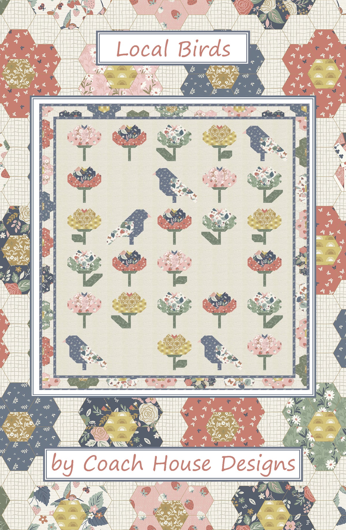 Local Shop Pattern Local Birds Digital Quilt Pattern – Coach House Designs US