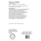 Textual information about a lap quilt sewing pattern titled 'Merry Bells' by Coach House Designs. This page contains information about the design specifications and fabric requirements to make the quilt.
