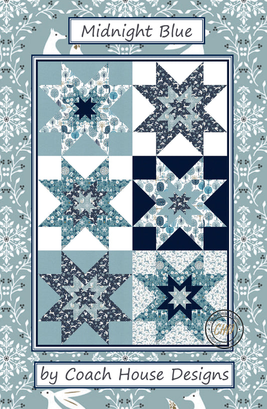 Midnight Blue Downloadable PDF Quilt Pattern