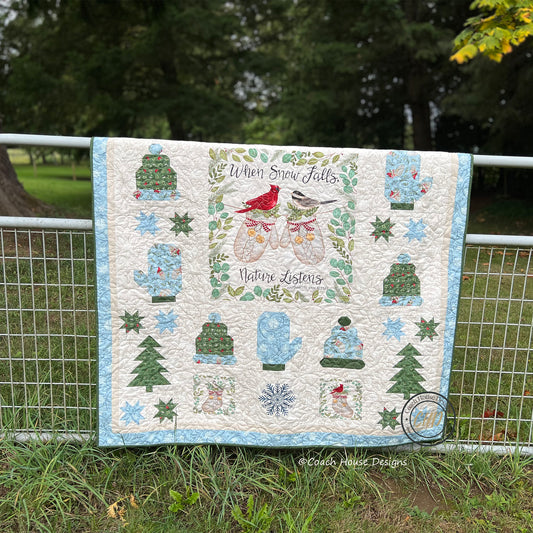 Nature's Listening Downloadable PDF Quilt Pattern