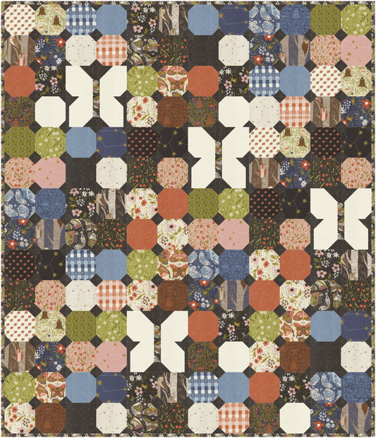 Boho Butterfly Downloadable PDF Quilt Pattern (Pre-Order)