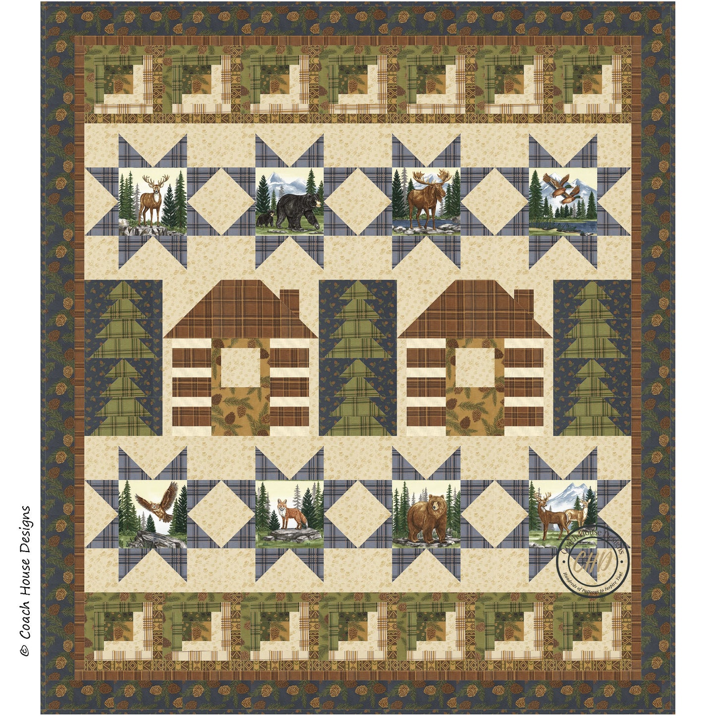Northwoods Stars Quilt Pattern
