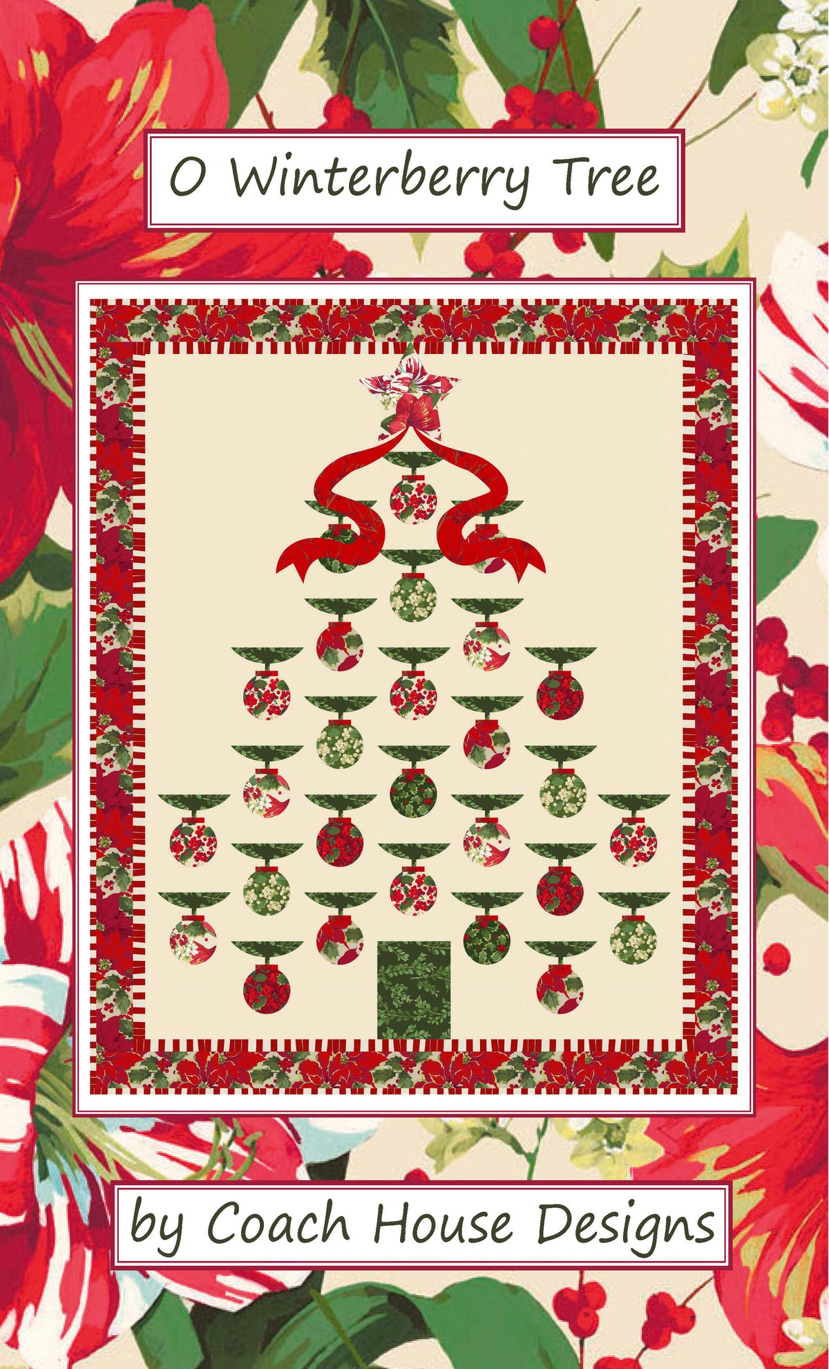 O Winterberry Tree Quilt Pattern – Coach House Designs US