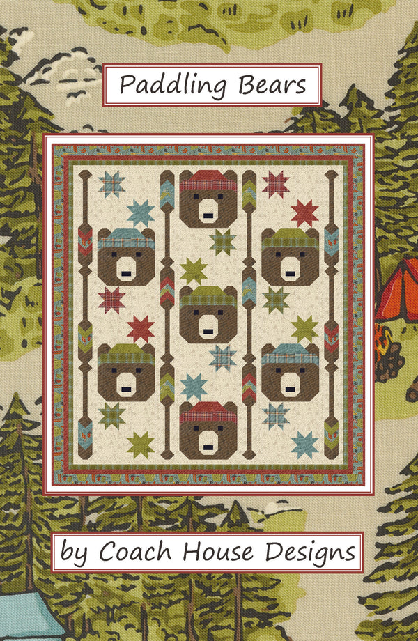 Paddling Bears Quilt Pattern