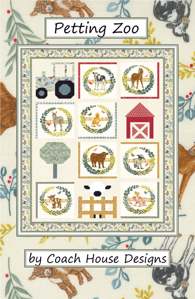 Petting Zoo Downloadable PDF Quilt Pattern