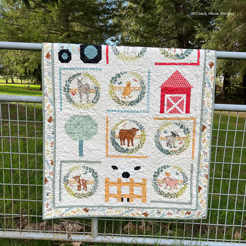 Petting Zoo Downloadable PDF Quilt Pattern