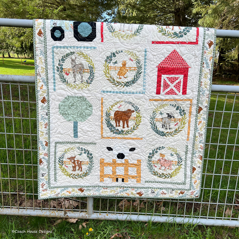 Petting Zoo Downloadable PDF Quilt Pattern