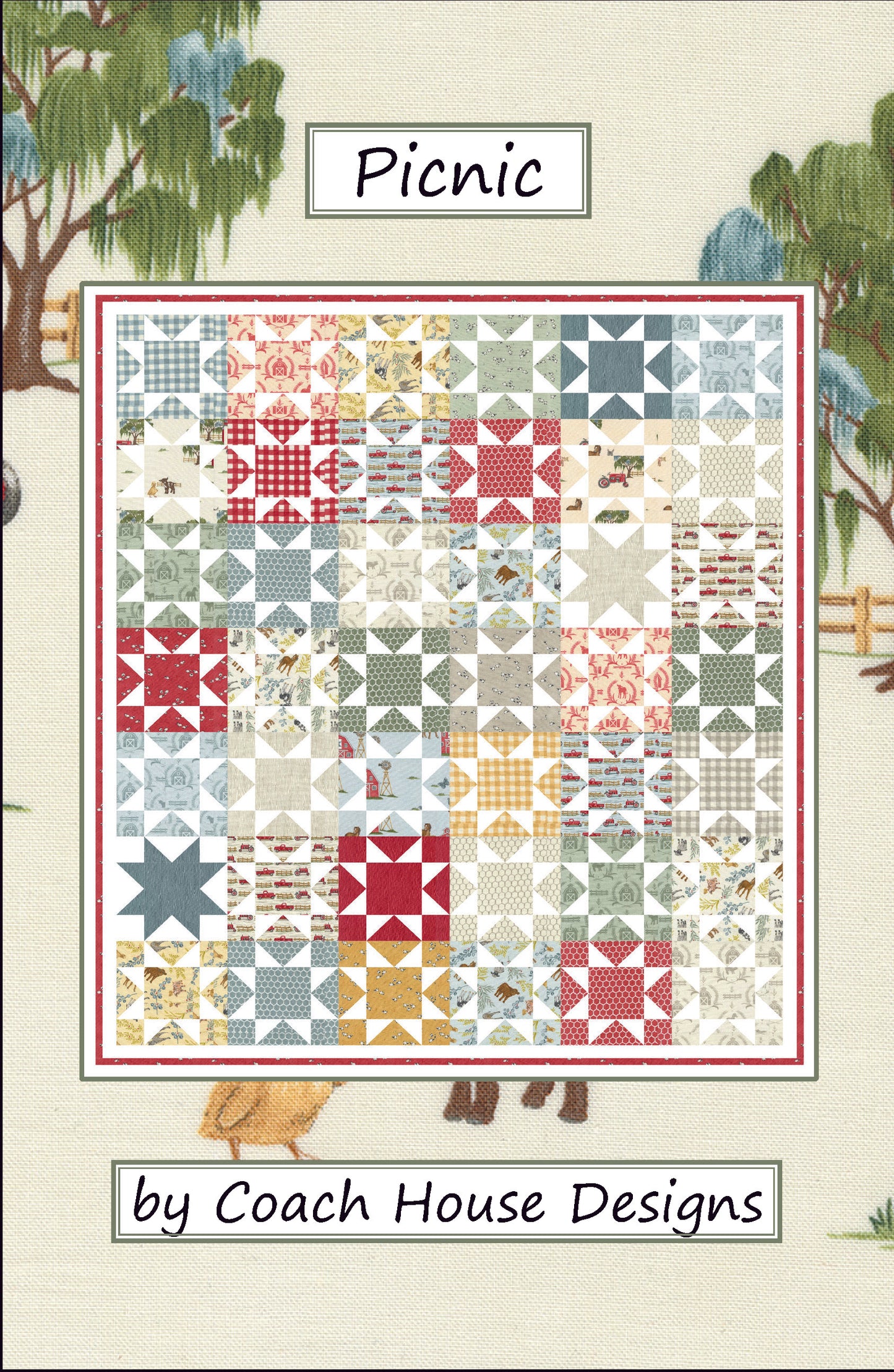 Picnic Downloadable PDF Quilt Pattern