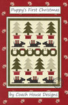 Puppy's First Christmas Downloadable PDF Quilt Pattern (Pre-Order)