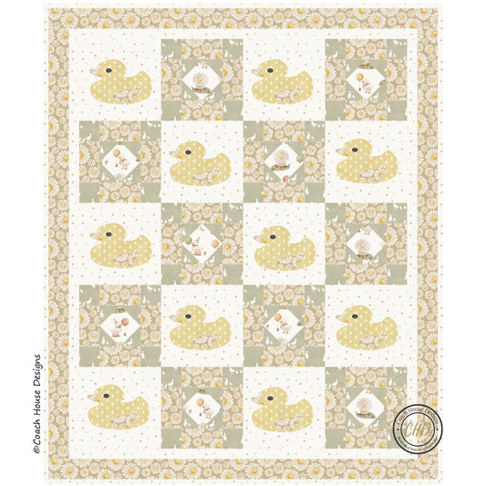Quack! Downloadable PDF Quilt Pattern