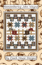 Remembering John Wayne Downloadable PDF Quilt Pattern (Pre-Order)