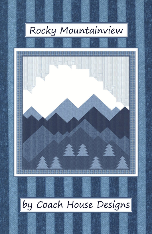 Rocky Mountainview Downloadable PDF Queen Size Digital Pattern