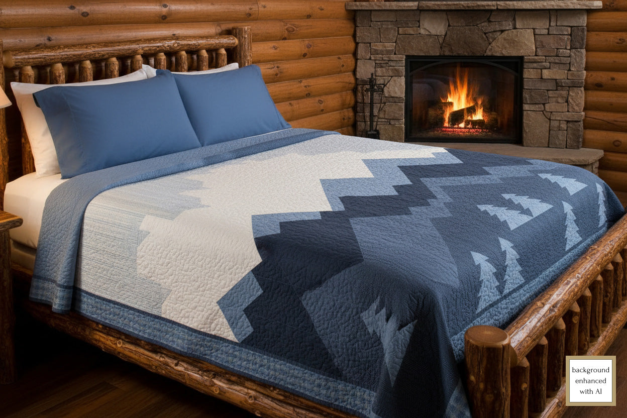 Rocky Mountainview Downloadable PDF Queen Size Digital Pattern