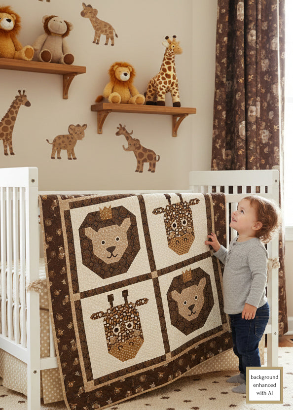 Let's Go on a Safari Quilt Pattern Booklet