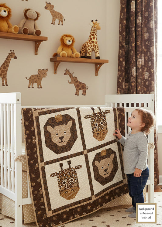 Let's Go on a Safari Quilt Pattern Booklet