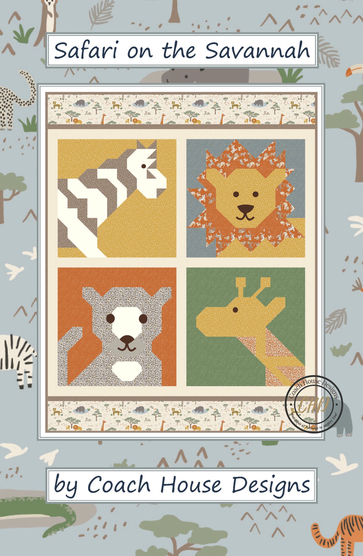 Safari on the Savannah Quilt Pattern