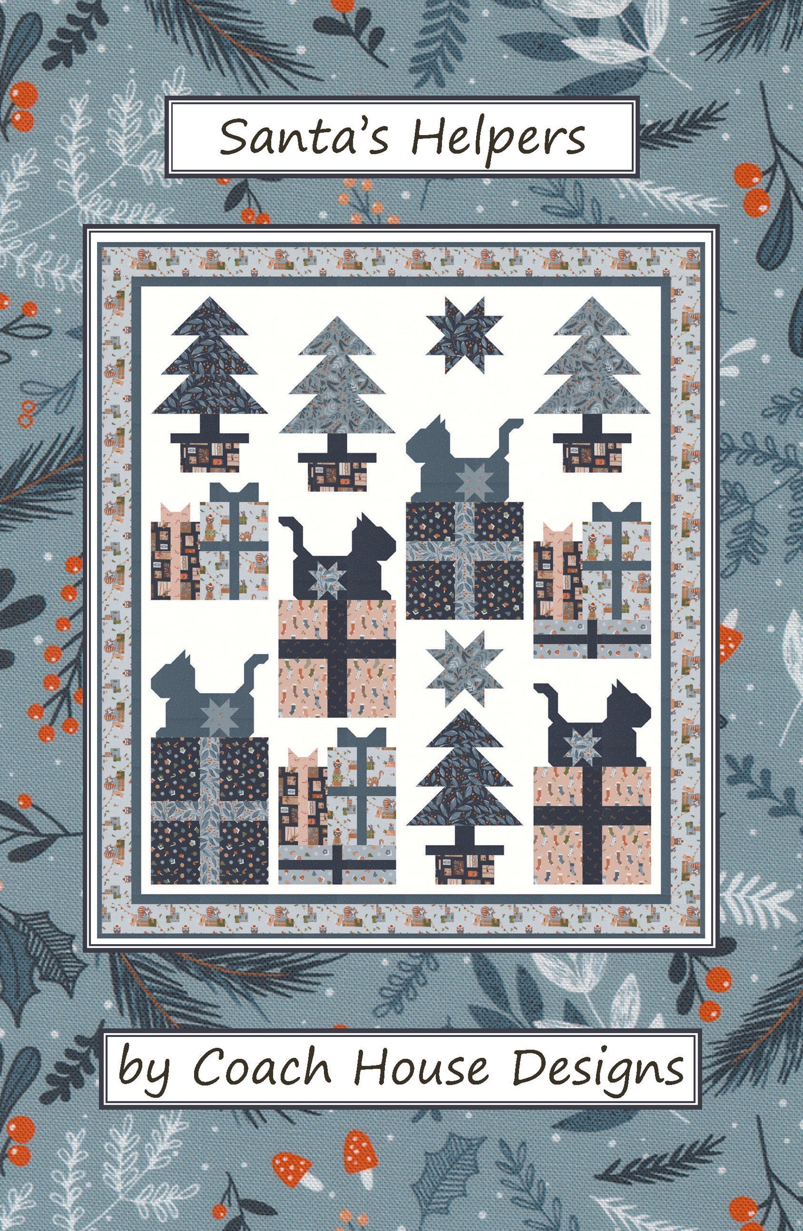 Santa Helpers Quilted Blanket NCU0NT2036
