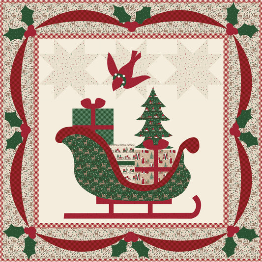 Sleigh Bells Ring Downloadable PDF Quilt Pattern (Pre-Order)