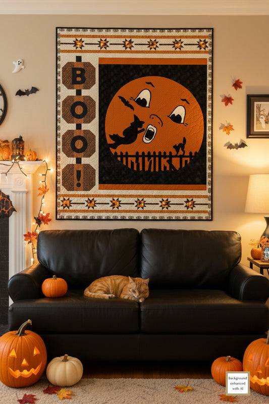 Spooky Moon Quilt Pattern (Pre-Order)