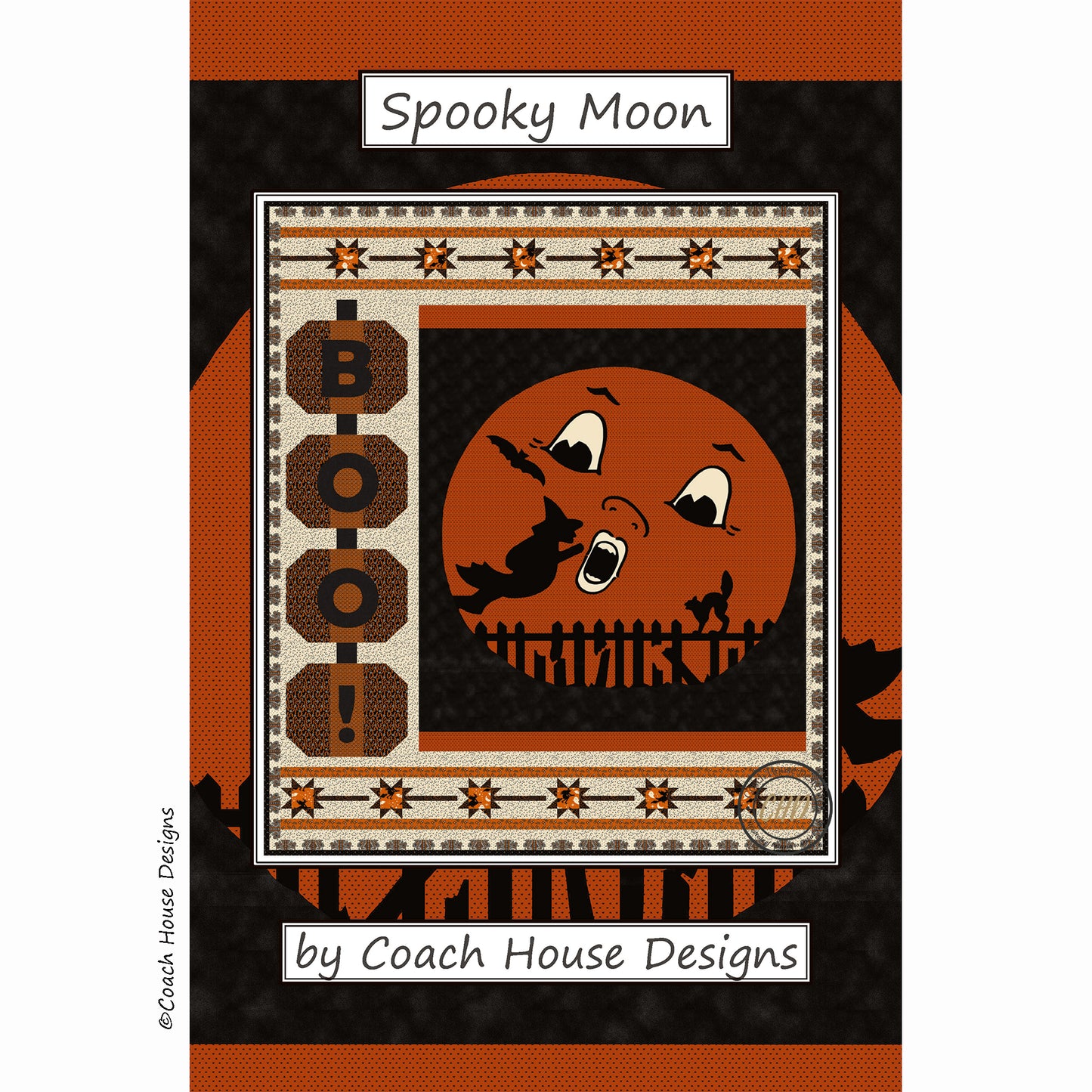 Spooky Moon Quilt Pattern